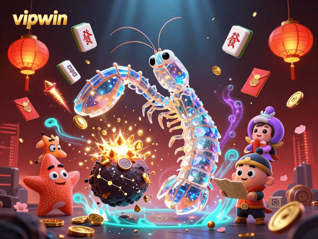 Experience thrilling action at vipwin with a galactic samurai and treasures exploding around.