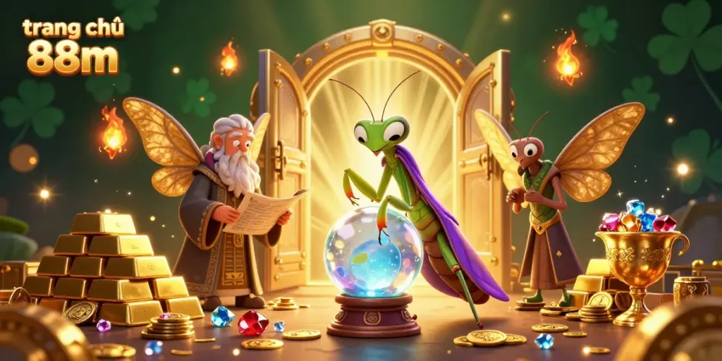 Experience thrilling gameplay with trang chủ 88m featuring vibrant characters and treasure elements.