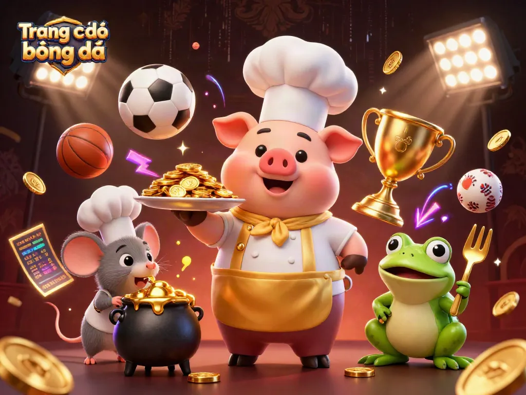 Join the action at Trang cá độ bóng đá, where sports betting excitement meets vibrant 3D illustration.