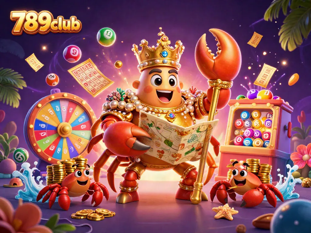 Engage with 789club's exciting world filled with vibrant lottery games and royal treasures.