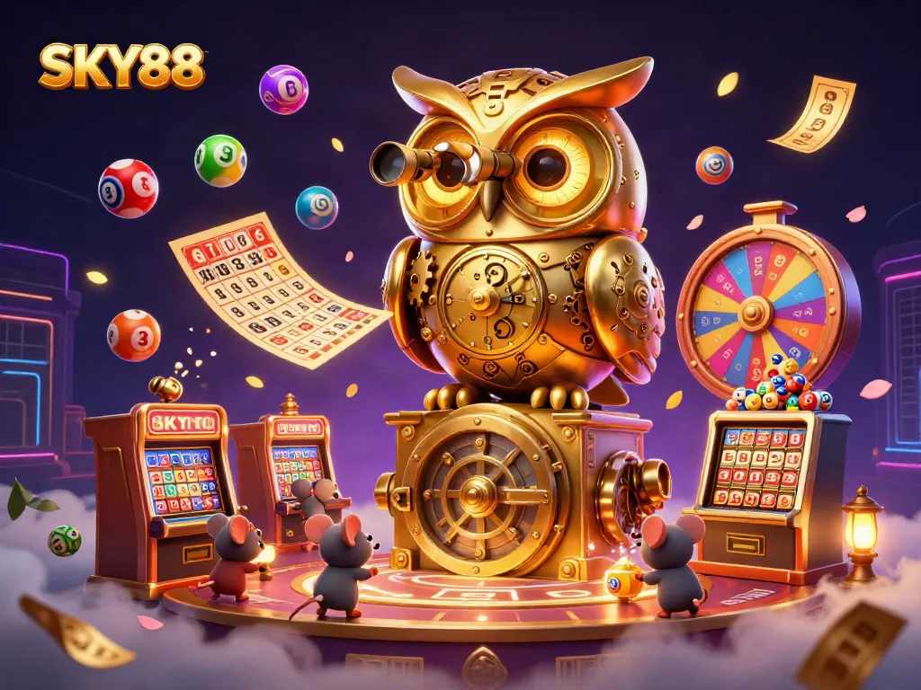Experience the thrill of gaming at SKY88 with vibrant casino action and rich visual details.
