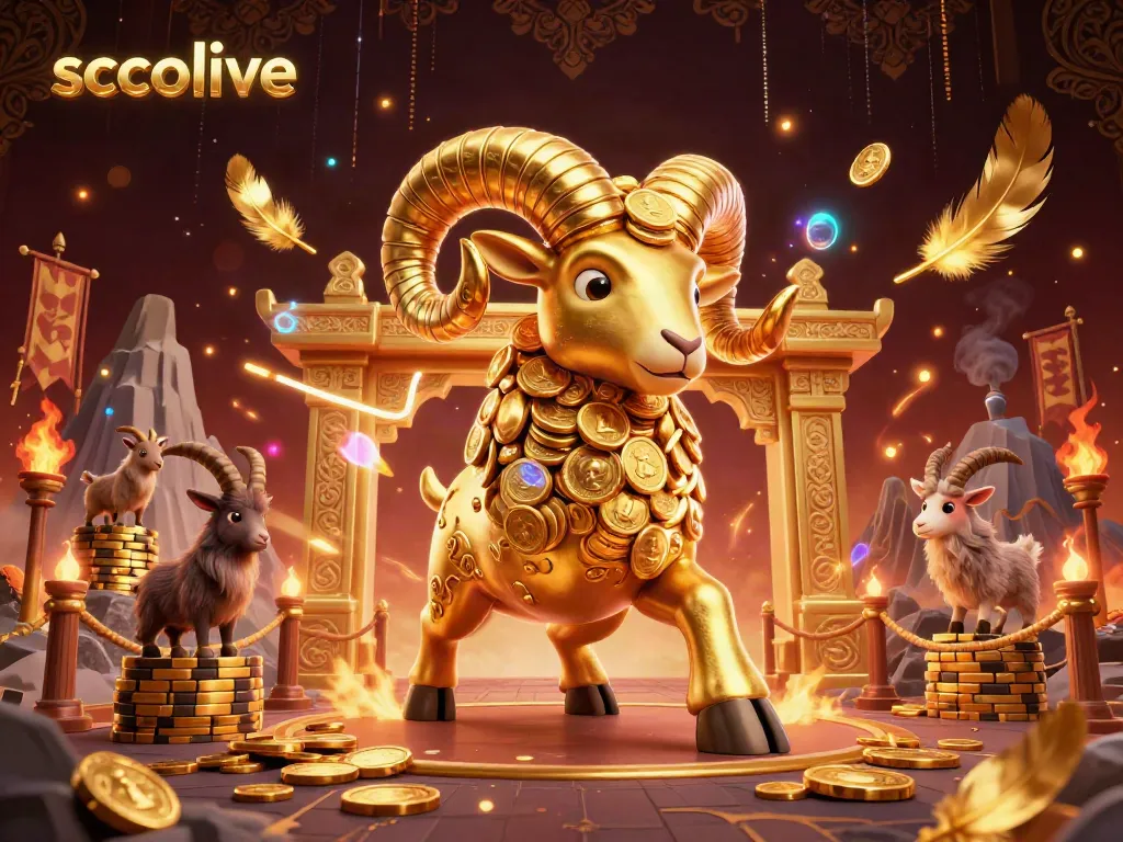 Experience thrilling football action with socolive's unique golden ram and lively athletic arena.