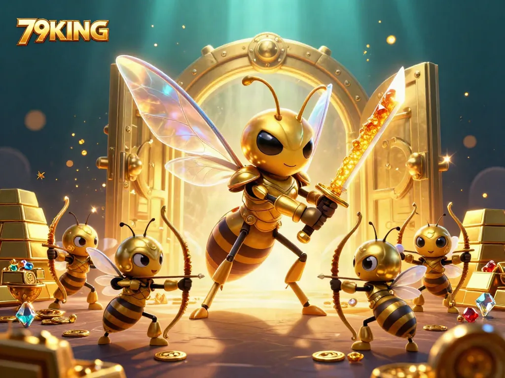 Engage in the thrilling world of 79KING with vibrant casino action illustrated.