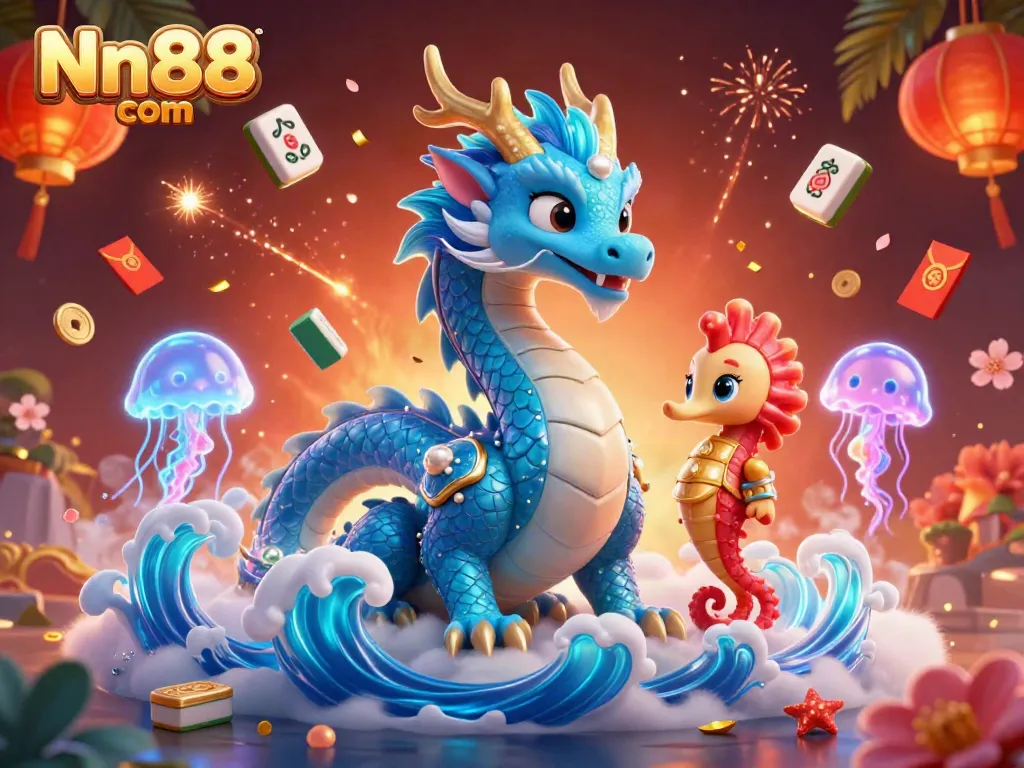 Experience thrilling gaming at Nn88 com with vibrant sea-themed casino atmosphere and engaging characters.