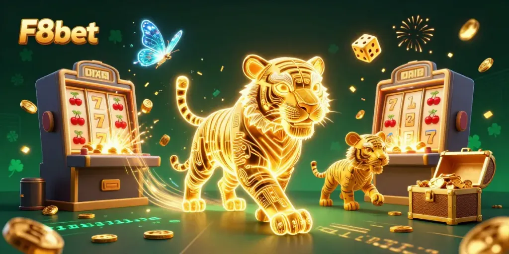 Experience F8bet’s thrilling jackpot moments in a vibrant casino atmosphere with dynamic game elements.