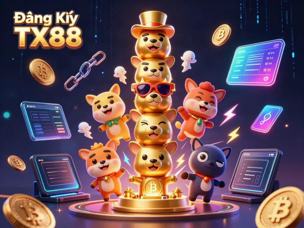 Experience big wins in the online casino landscape with Đăng Ký TX88, showcasing vibrant game elements.
